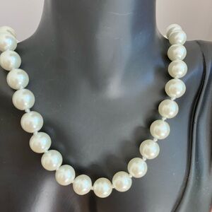 Polo by Ralph Lauren Classic White Pearl Necklace